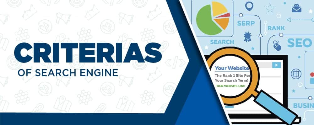 criterias of serach engines