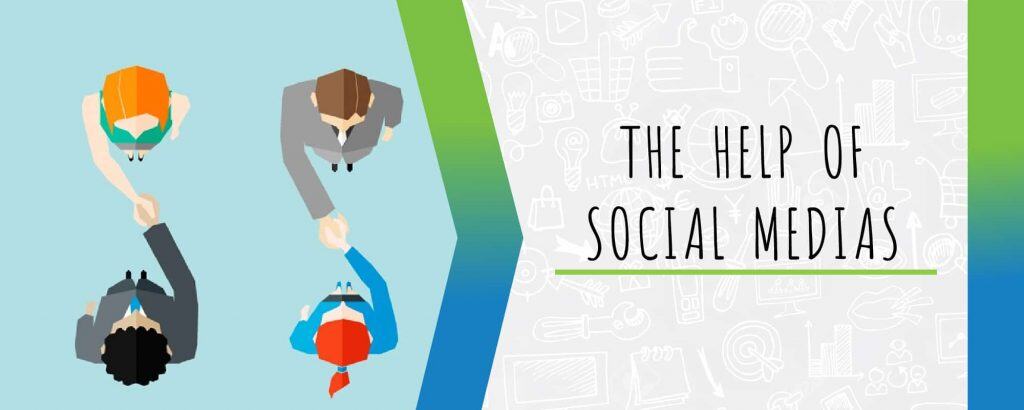 the help of social media