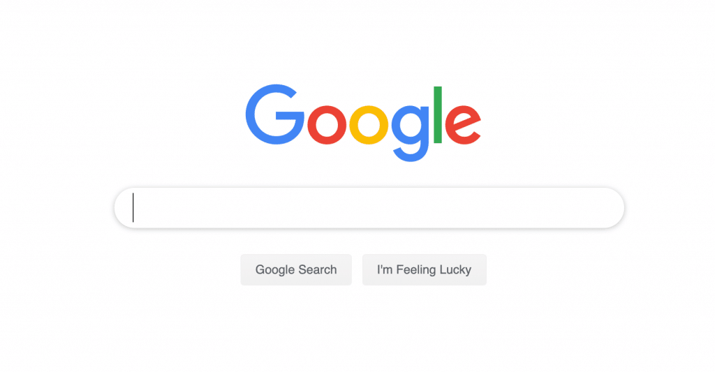 Google search engine