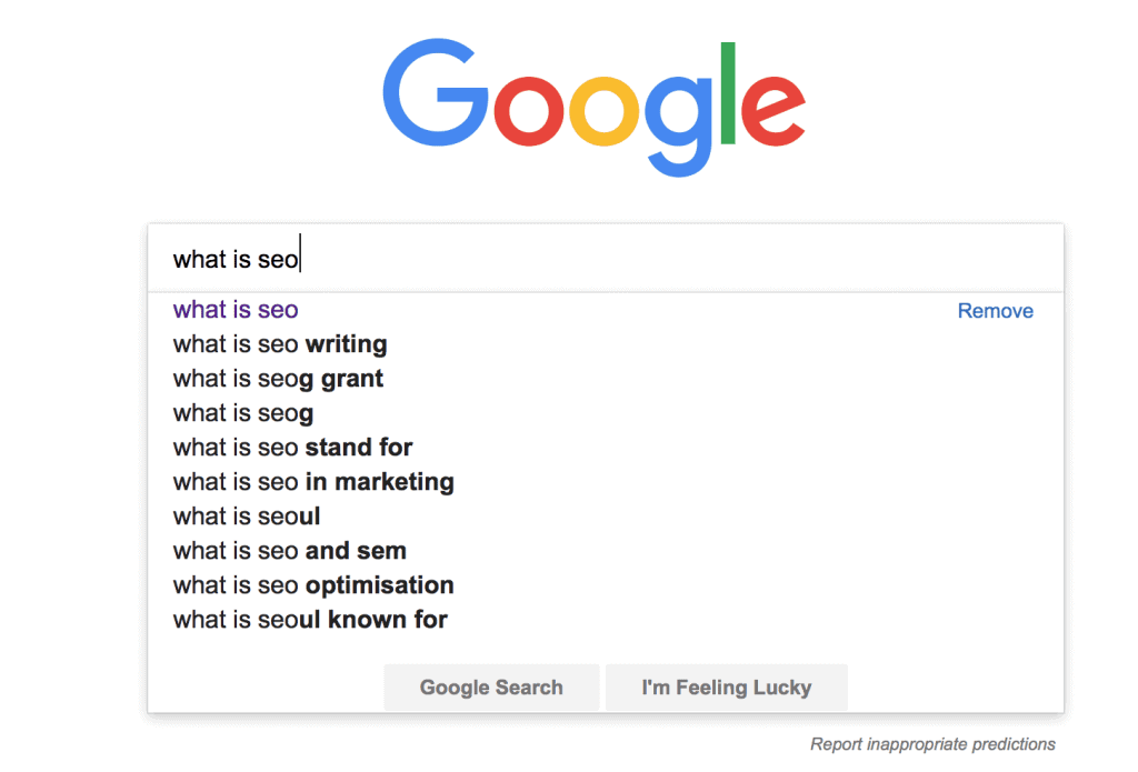 Google SEO