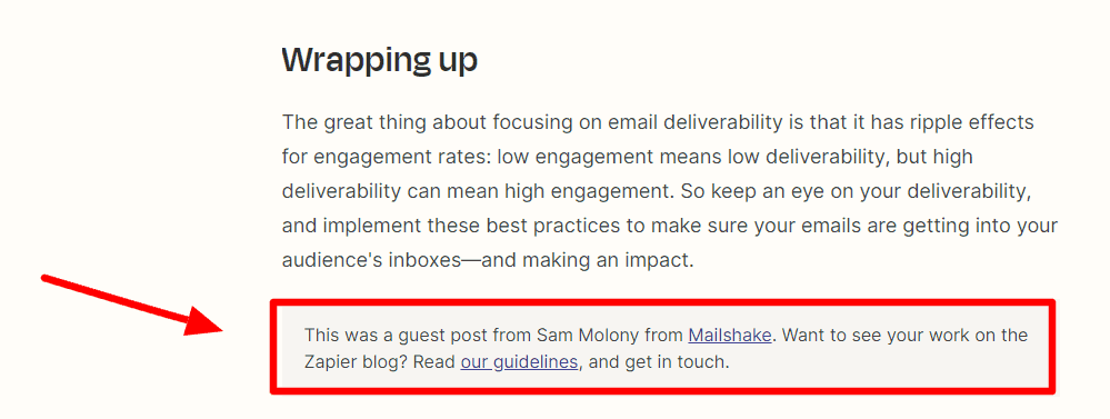 Unlocking the Power of PCP Marketing 2 Guest post bio example.