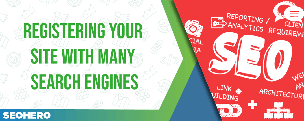 register your website on Multiple search engines
