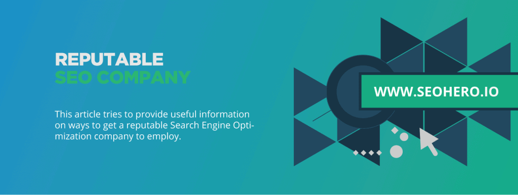 Reputable SEO Company