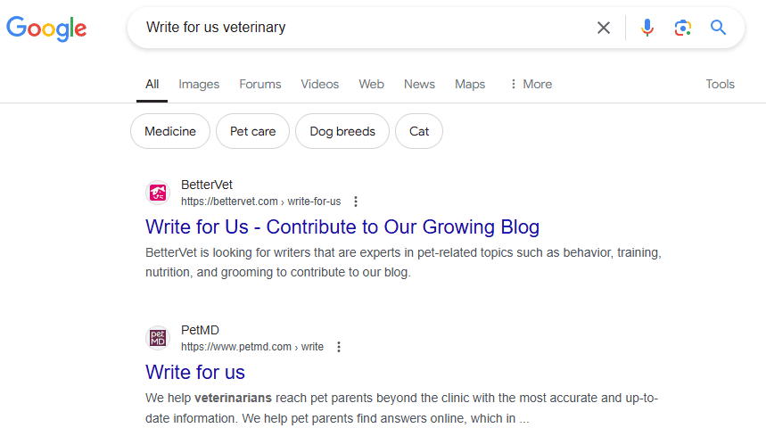 SaaS SEO Strategy: How To Rise Above Competition In 2025 6 SaaS SEO Strategy - Guest Post Search Example