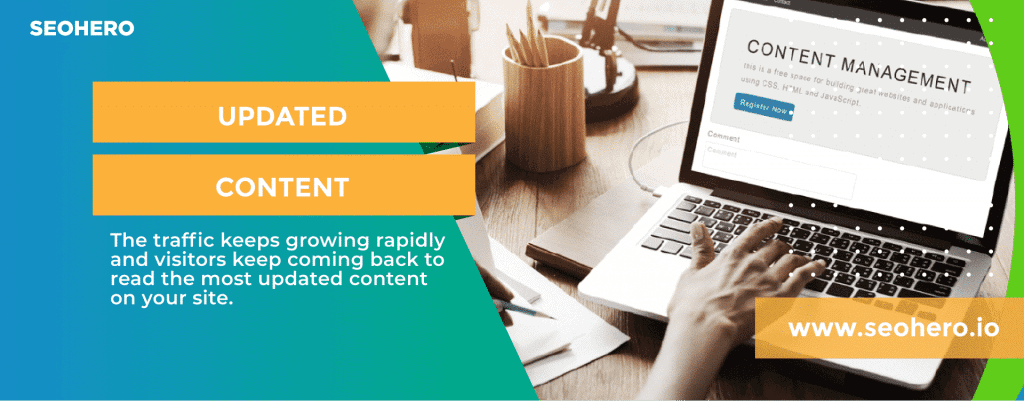 seo updated content creation