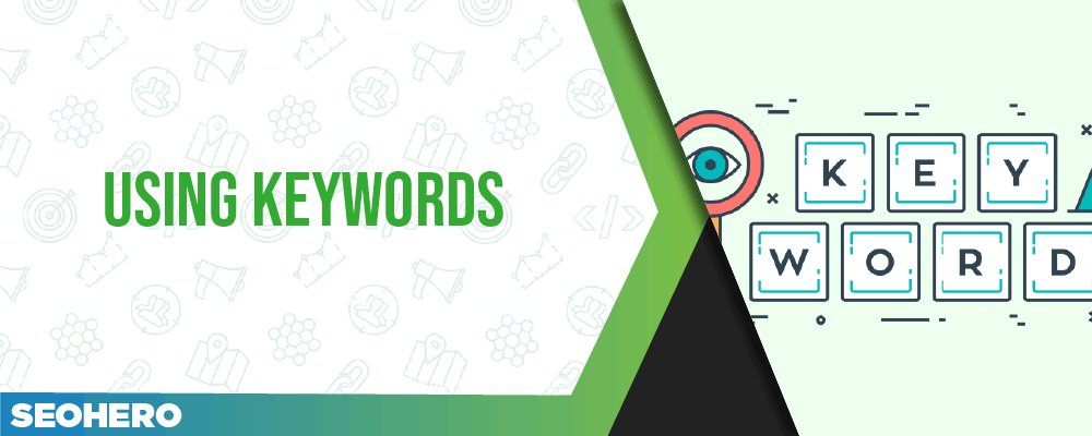 using keywords